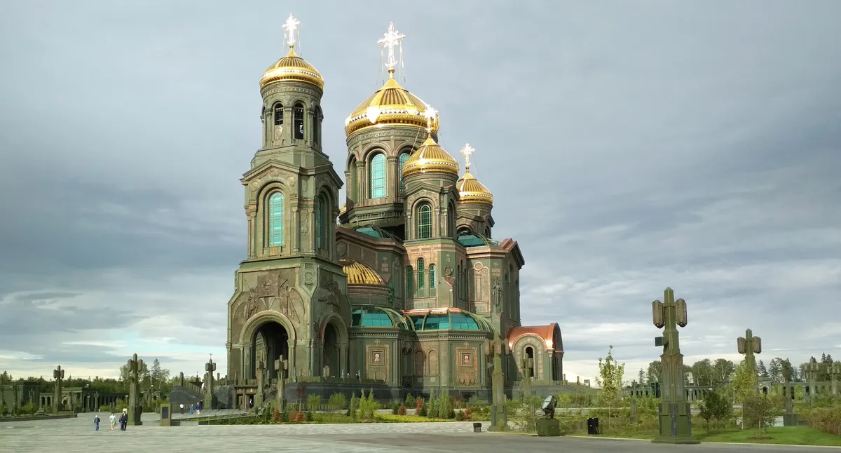 Главный храм вооруженных сил. Парк «Патриот», Кубинка. Фото: Wikimedia