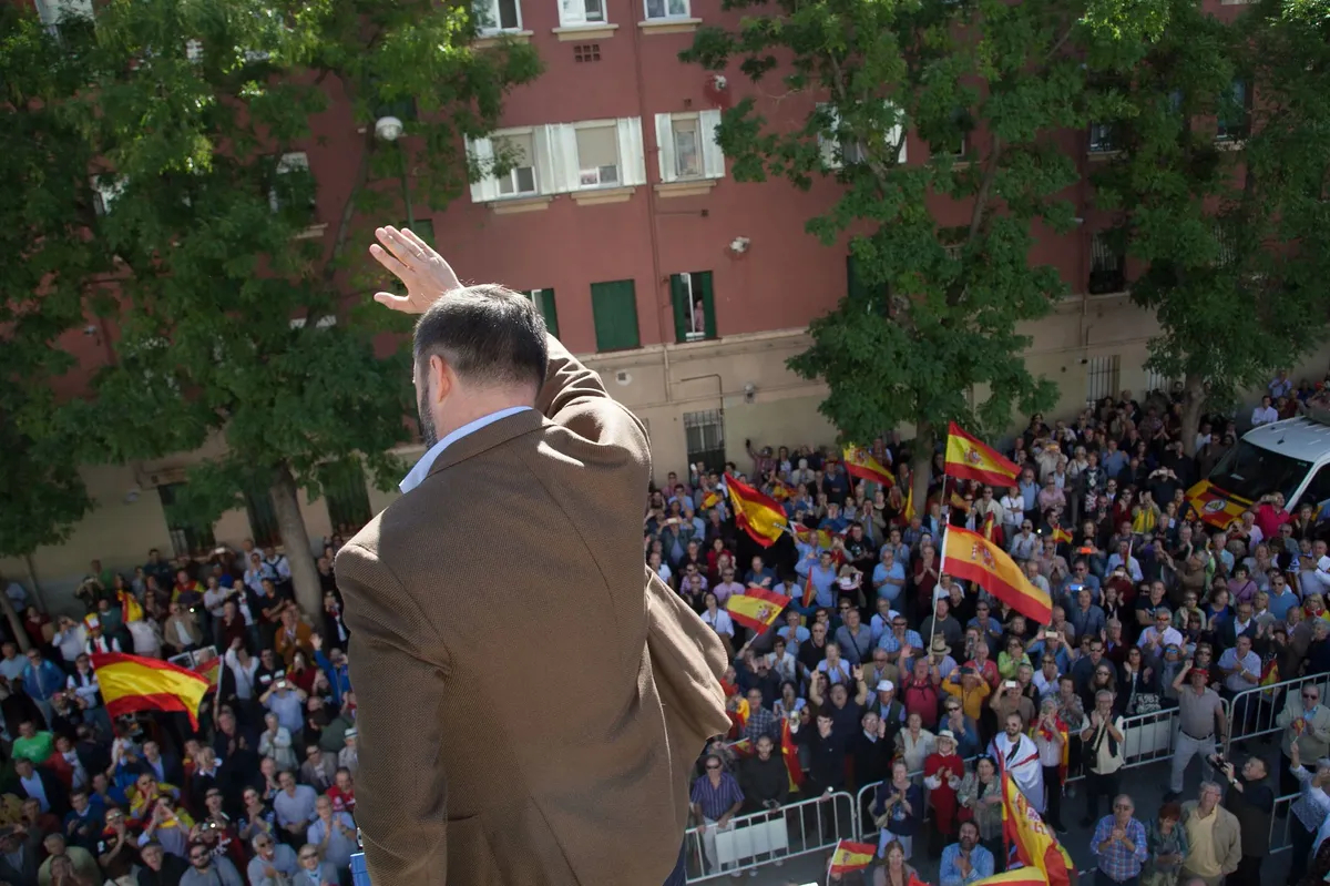 Митинг ультраправой партии VOX во Паласио-де-Висталегре, 7 октября 2018 года. Фото: <a href="http://v">Flickr</a>
