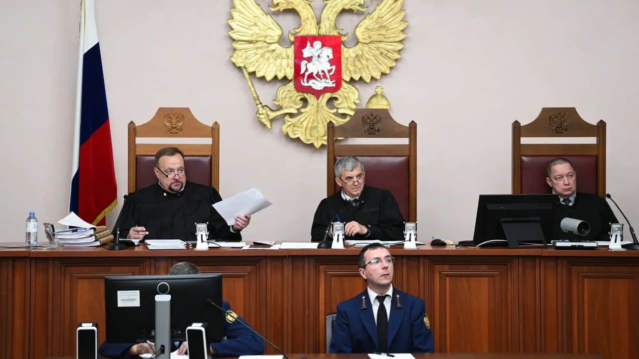 The Russian Supreme Court’s appeals panel. Photo: Kirill Zykov / Sputnik / Imago Images / Scanpix / LETA