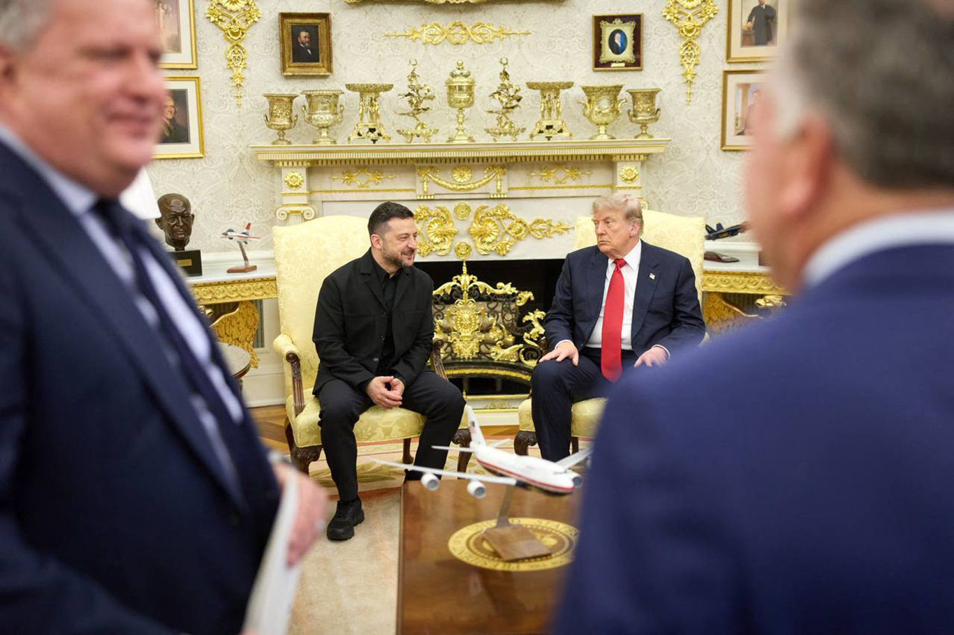 Владимир Зеленский встречается с Дональдом Трампом. Вашингтон, США. 28 июля 2026 года. Фото: ABACA / Scanpix / LETA