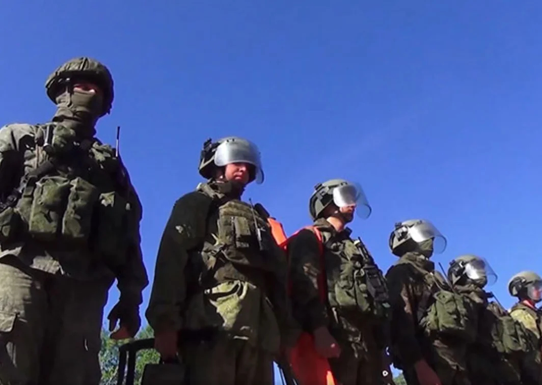 Скриншот видео Минобороны РФ