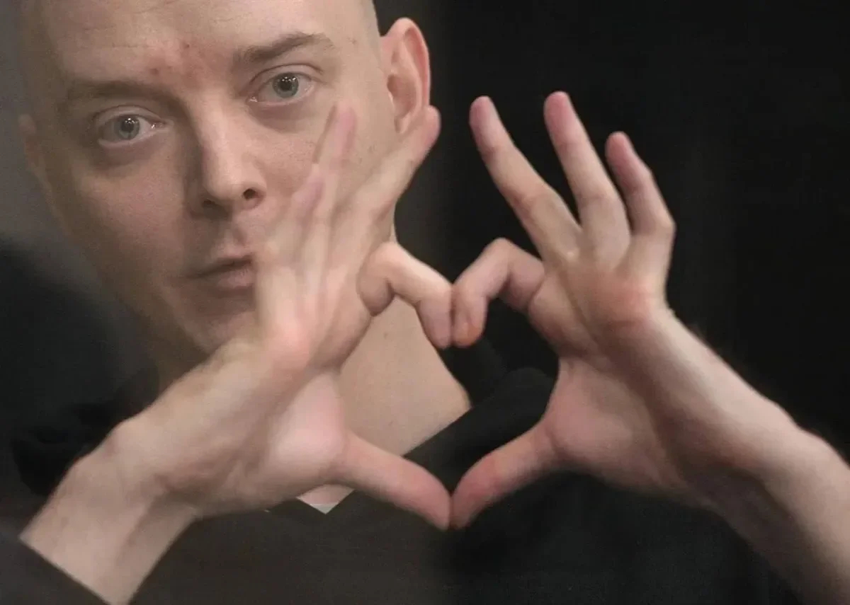 Ivan Safronov at the trial. Photo: social networks