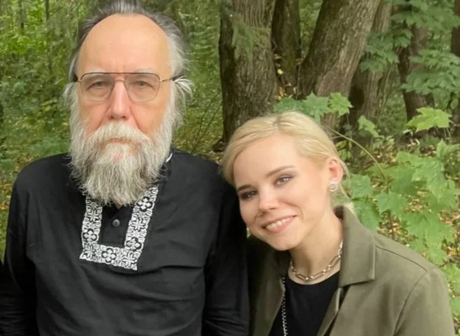 Alexander Dugin and his daughter Darya. Photo: From social media