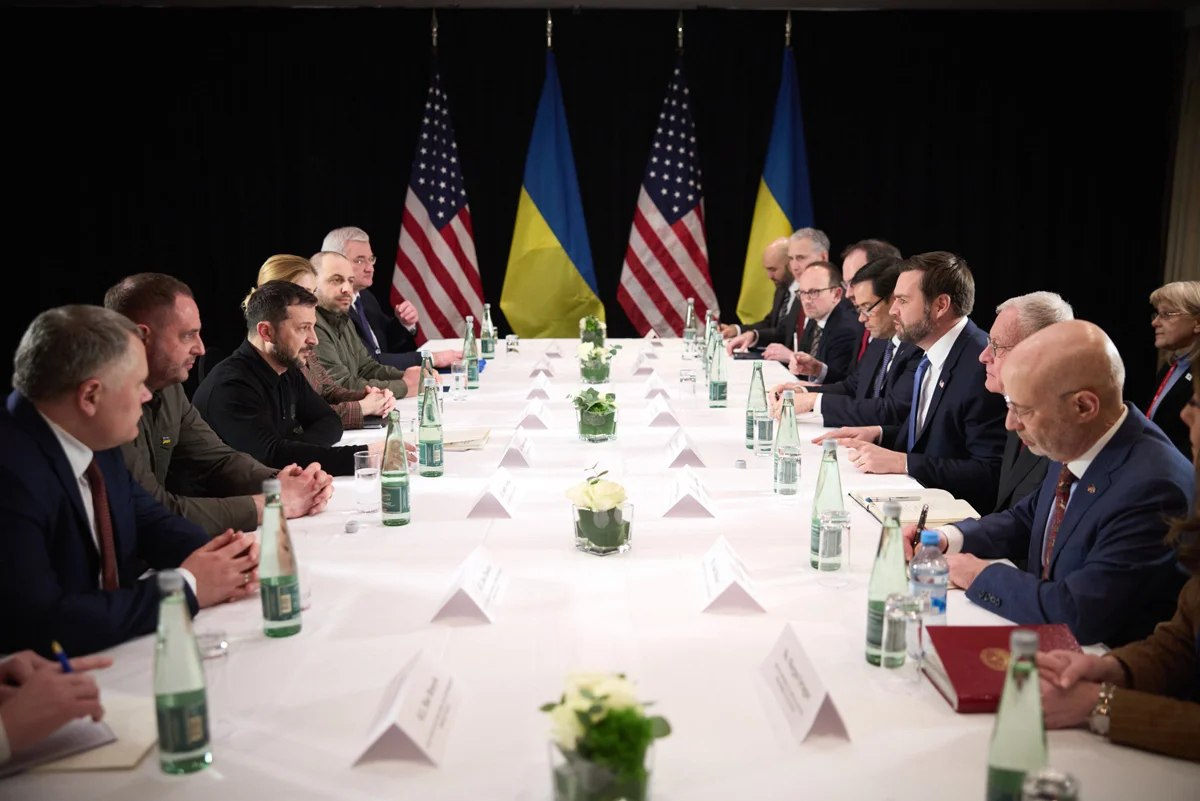 Украинско-американские переговоры в Мюнхене, Германия, 14 февраля 2025 года. Фото: Офис Президента Украины