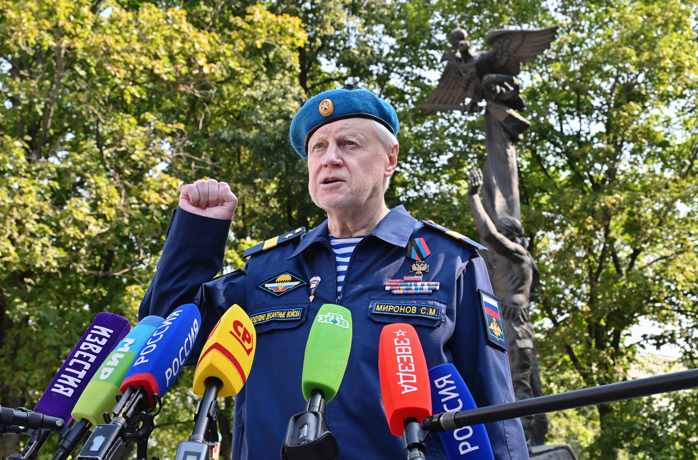Руководитель фракции партии «Справедливая Россия — За правду» в Госдуме Сергей Миронов. Москва. 2 августа 2026 года. Фото: Илья Питалев / Спутник / Imago Images / Scanpix / LETA