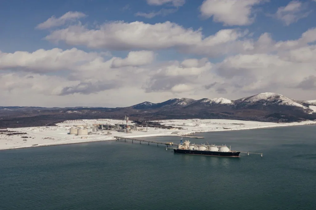 A Sakhalin-2 project facility. Photo: Sakhalin Energy