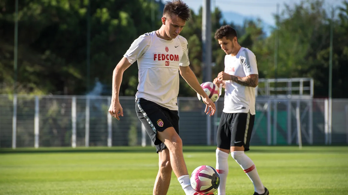 Александр Головин в составе клуба «Монако». Фото: <a href="https://www.asmonaco.com/en/joueurs/aleksandr-golovin/">AS Monaco</a>