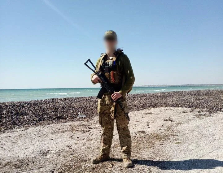 Шустрый во время выполнения боевого задания в Николаевской области. Фото предоставлено собеседником