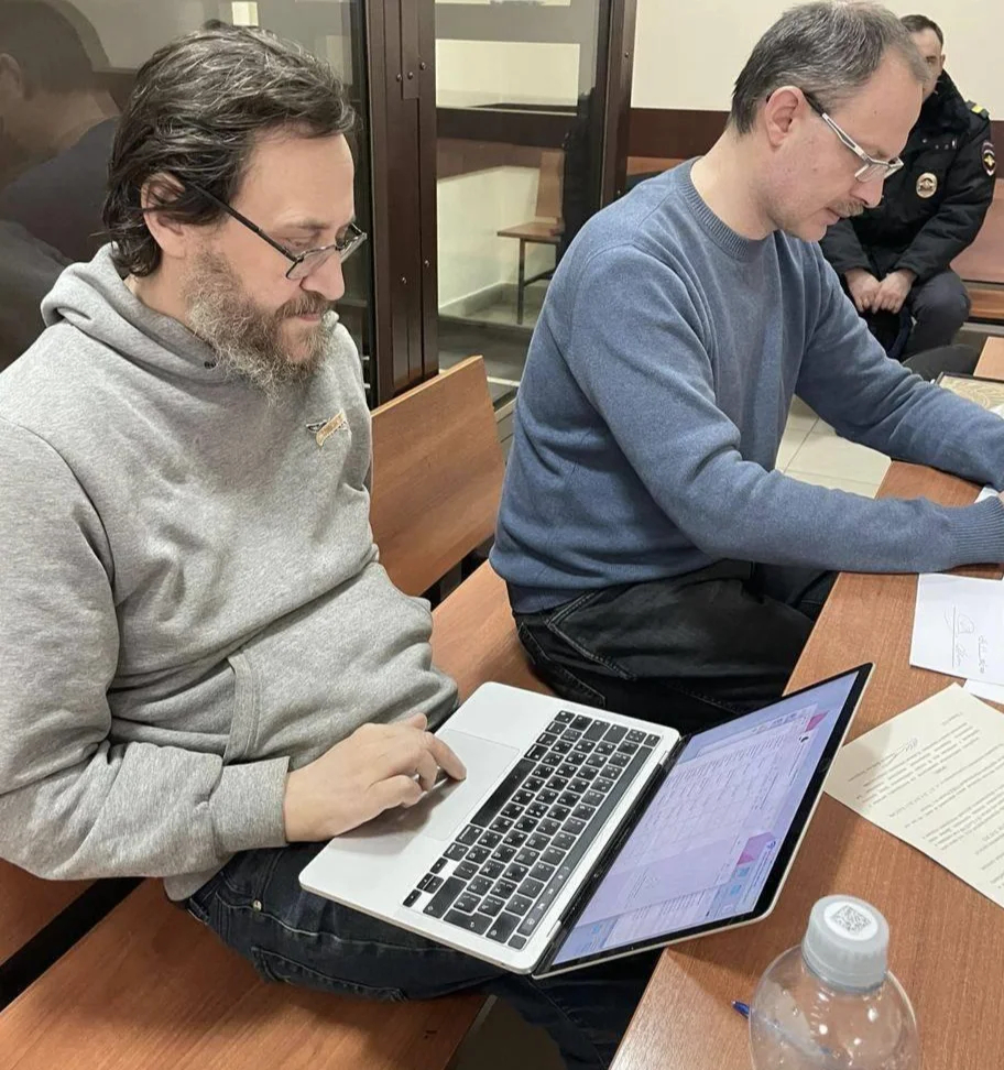 Всеволод Лисвский в суде. Фото: <a href="https://twitter.com/the_newtimes/status/1635213239717105665">Twitter</a>