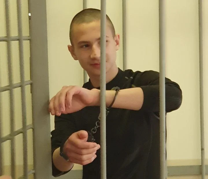 Егор Балазейкин в суде. Фото: телеграм-канал «Дело Егора Балазейкина»