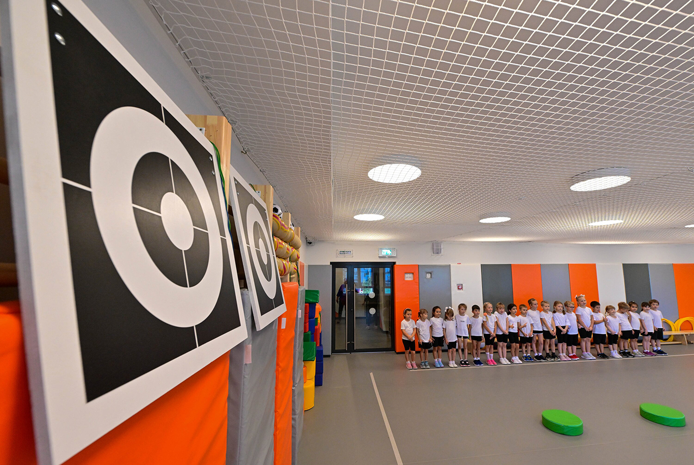 A physical education lesson in a Moscow kindergarten. Photo: Sergey Kiselyov / Agentstvo Moskva