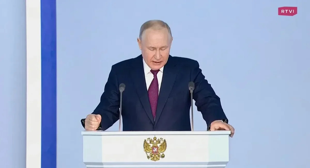 Screen captured from TV broadcast