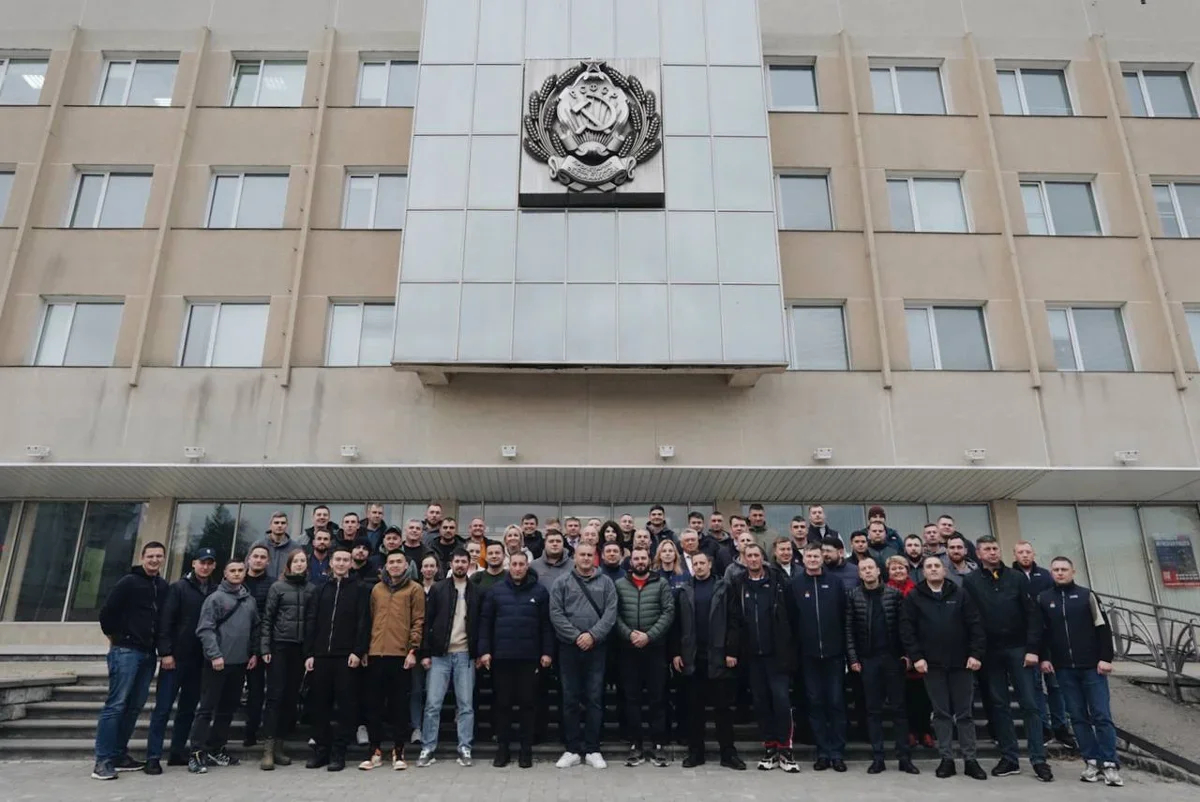 Participants in A Time of Heroes, October 2024. Photo: @vremyageroev2024 / Telegram