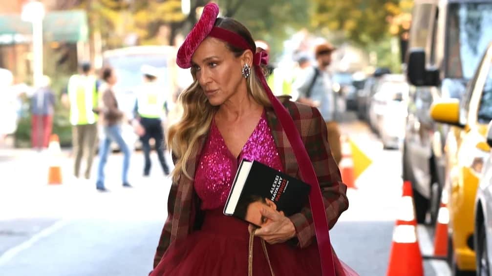 Сара Джессика Паркер пришла на съемки с мемуарами Алексея Навального