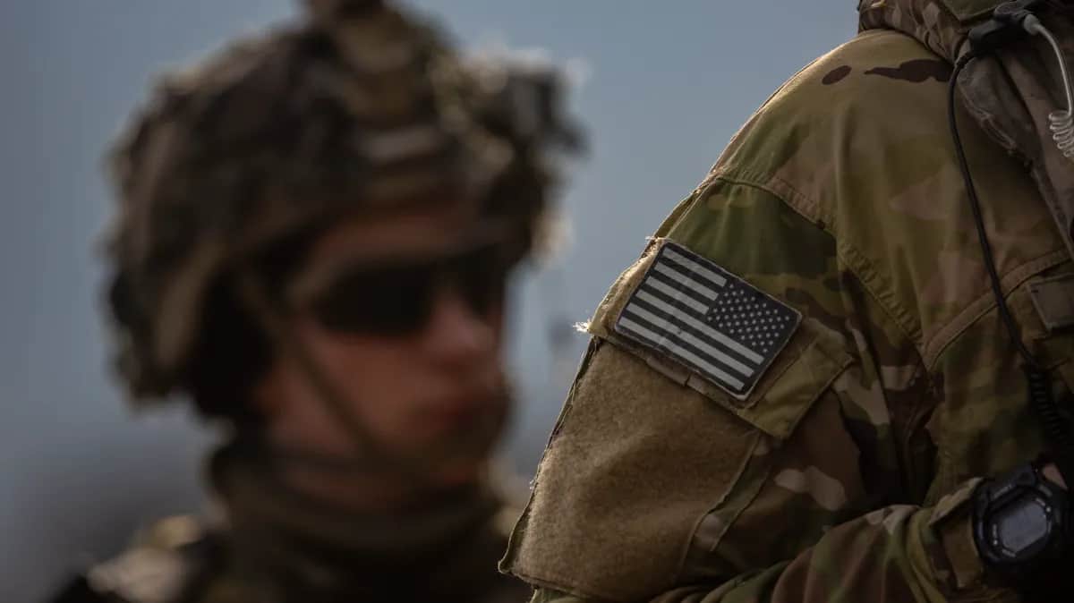 US troops take part in the Combined Resolve 25-1 military exercise in Hohenfels, Germany, alongside NATO allies and partners, 3 February 2025. Photo: EPA-EFE / MARTIN DIVISEK