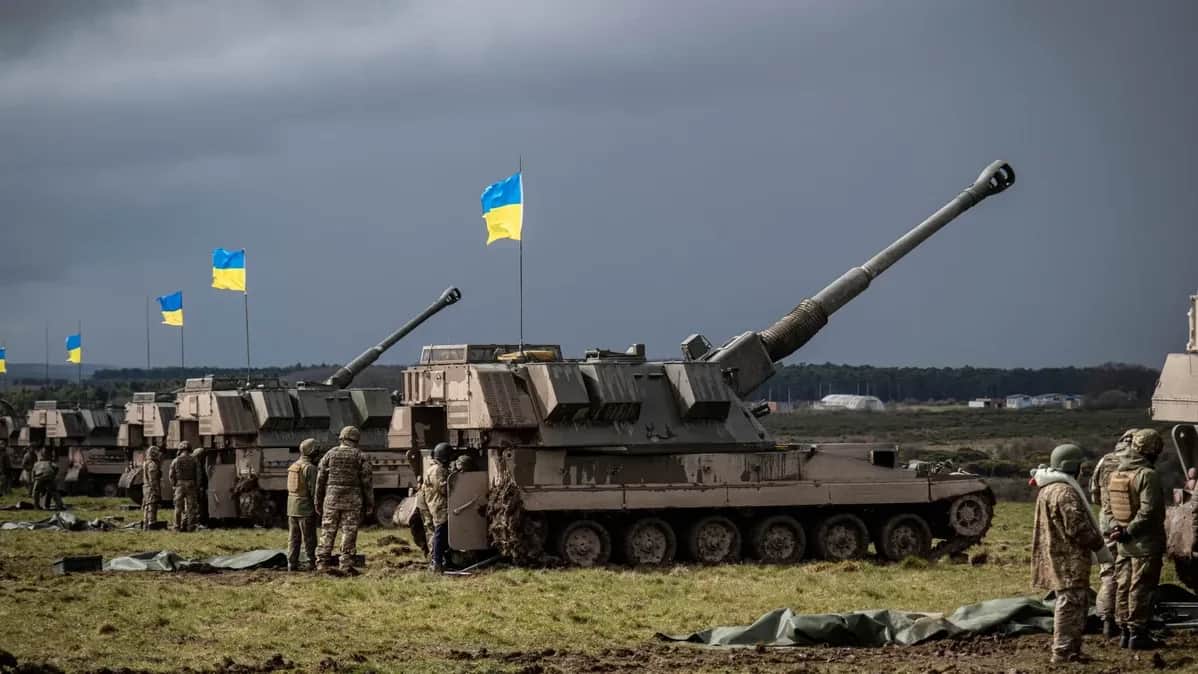 Ukrainian military personnel at drills in the UK. Photo: Nato.int
