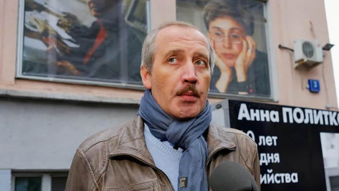 Novaya Gazeta editor-in-chief Sergey Sokolov. Photo: Novaya Gazeta