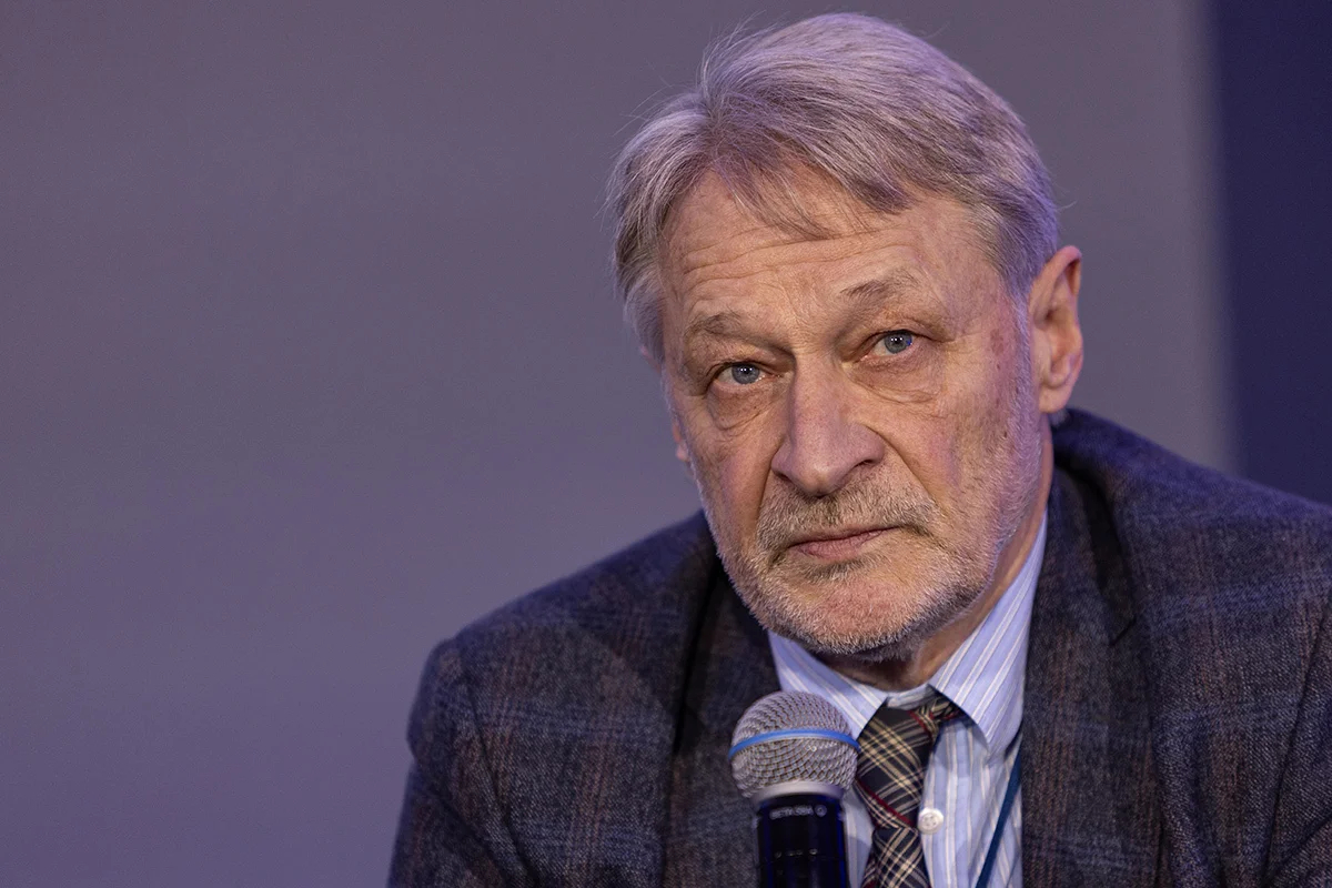 Публицист Дмитрий Орешкин, 23 февраля 2024 года. Фото: Руслан Терехов / SOTA / «Форум свободной России»