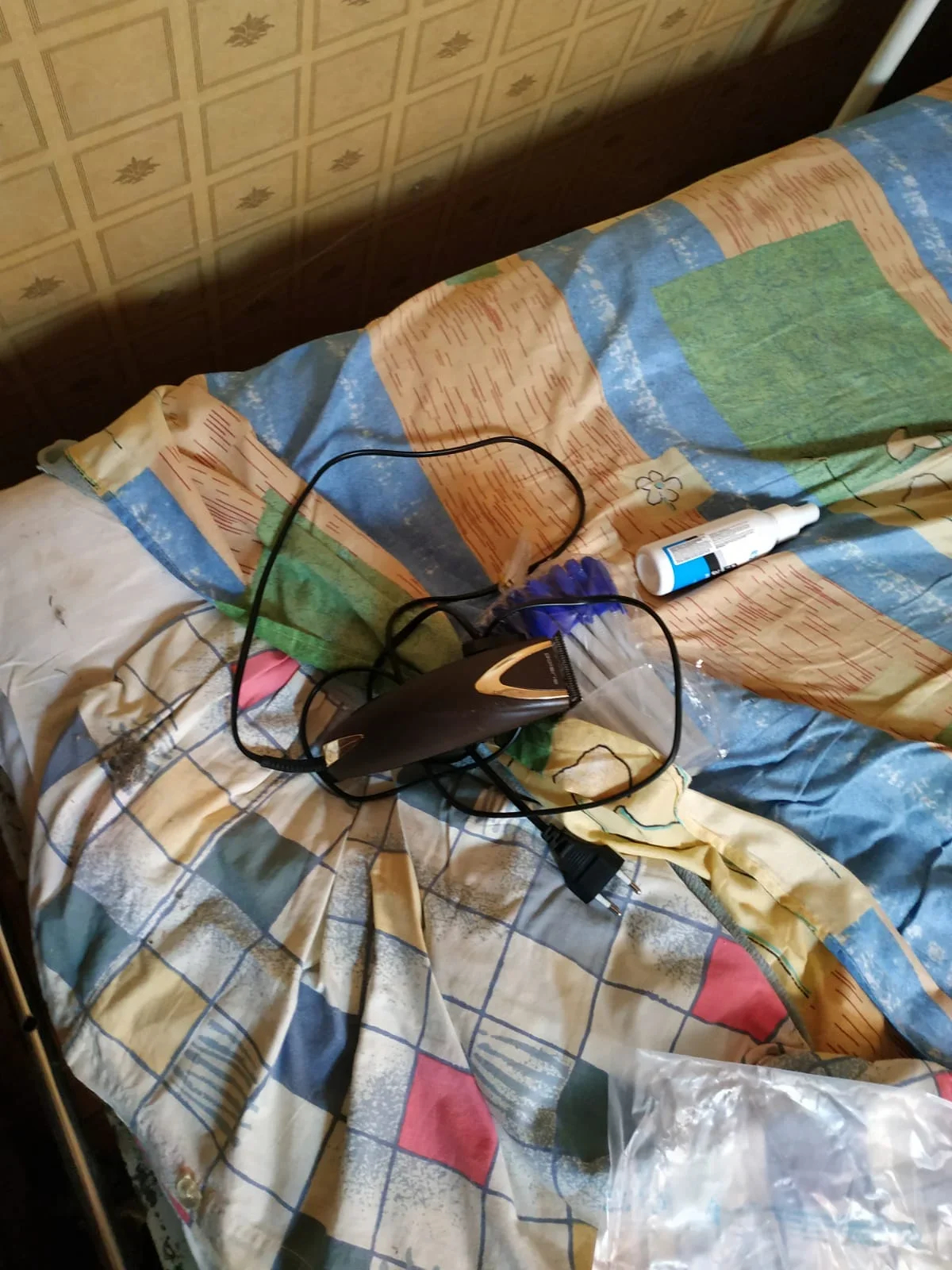 The priest’s room after the police search. Photo provided exclusively to Novaya-Europe
