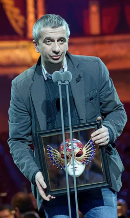 Константин Богомолов на вручении премии «Золотая маска», 2014 год. Фото: <a href="https://commons.wikimedia.org/w/index.php?curid=77454962">Wikimedia Commons</a>, CC BY 3.0 