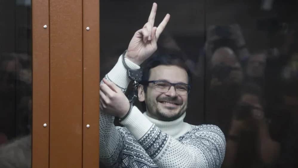 Ilya Yashin. Photo: EPA-EFE/YURI KOCHETKOV / POOL