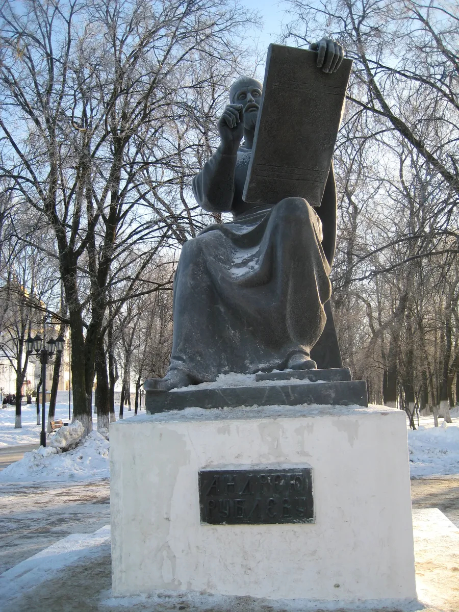 Памятник Андрею Рублёву во Владимире. Фото: Wikimedia Commons
