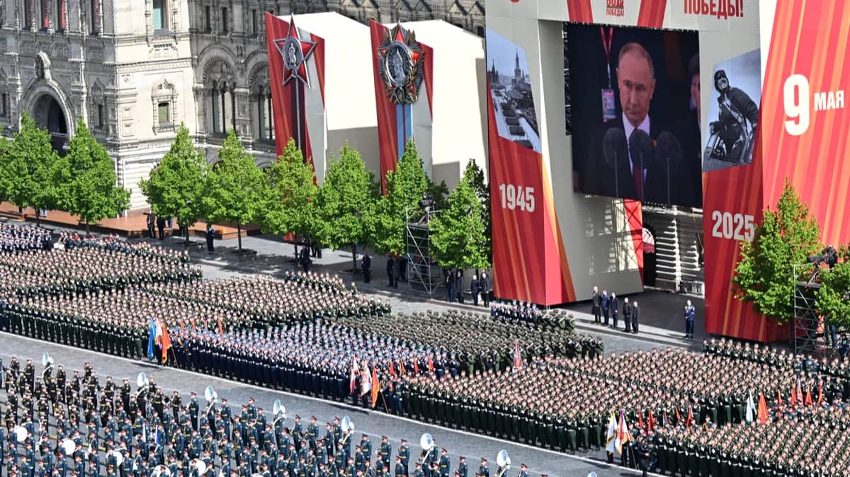 В Москве на Красной площади прошел парад Победы