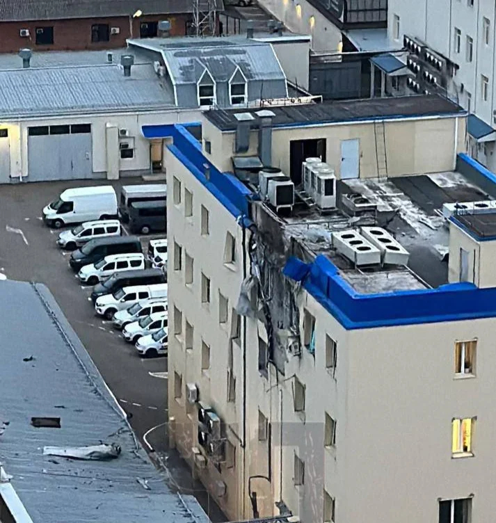 Aftermath of the explosion / Social media