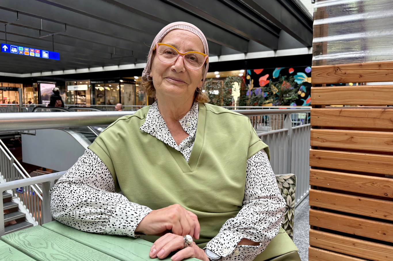 Zainap Gashaeva. Photo: Yekaterina Glikman / Novaya Gazeta Europe
