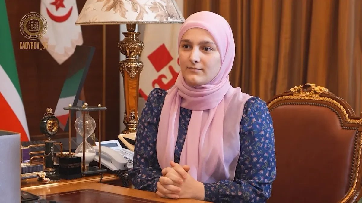 Aishat Kadyrova. Photo: Ramzan Kadyrov / Telegram