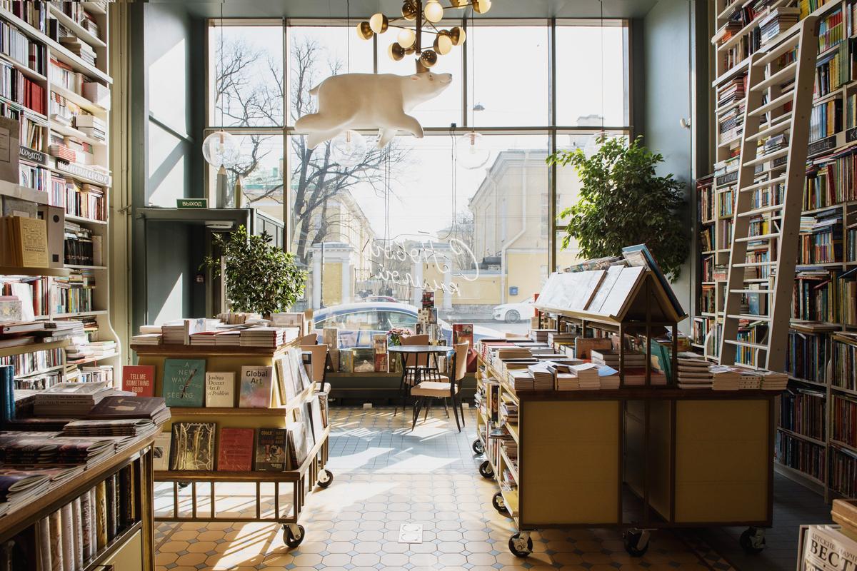 The Podpisnye Izdaniya bookshop. Photo: Podpisnye Izdaniya