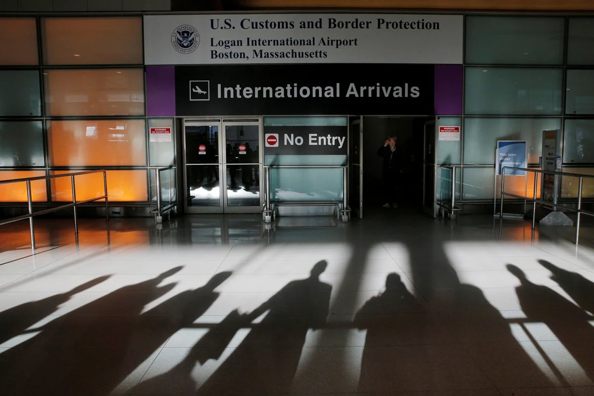 The arrivals area at Logan International Airport, Boston, Massachusetts, 30 January 2017. Photo: Brian Snyder / Reuters / Scanpix / LETA