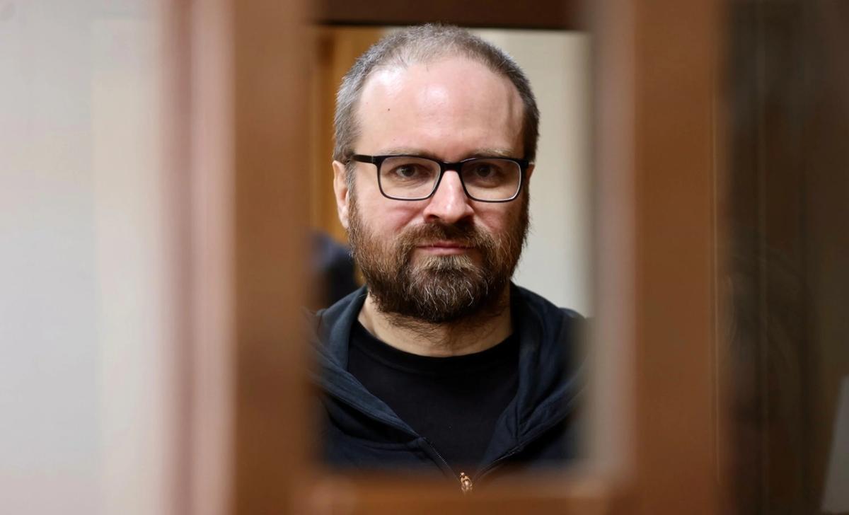 Ilya Vasilyev in court. Photo: Mediazona