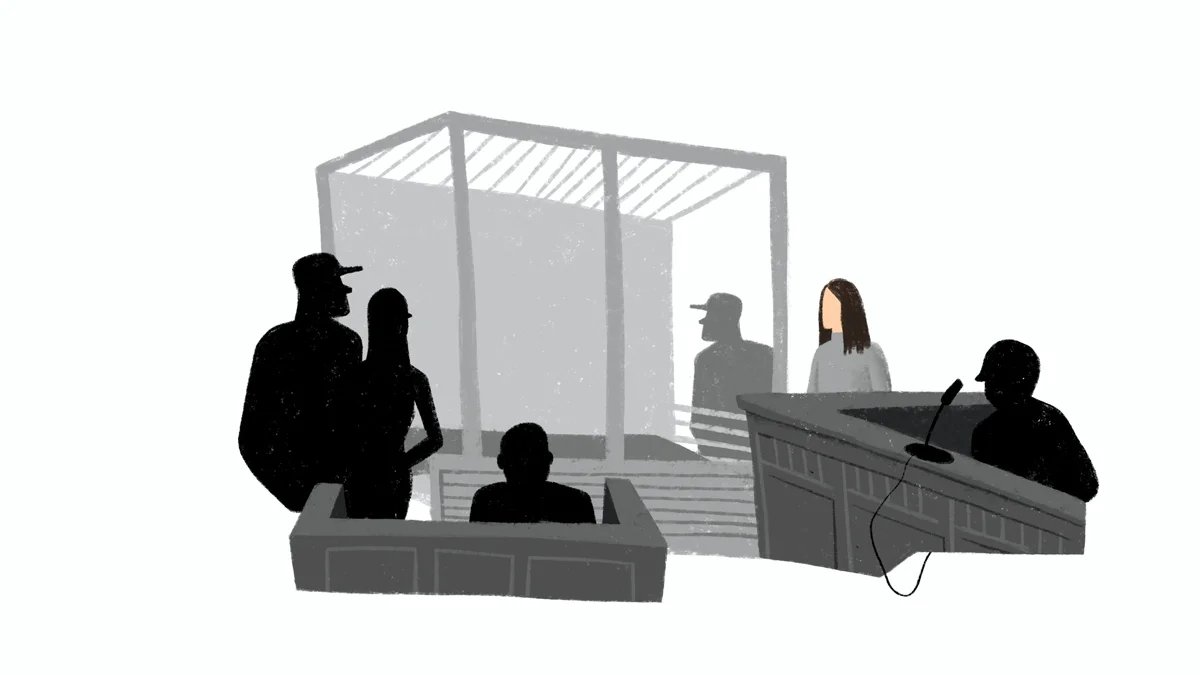Illustration by Nastya Pokotinska / Novaya Gazeta Europe