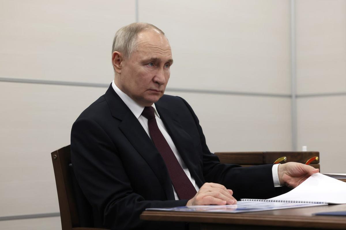 Владимир Путин, фото: телеграм-канал Кремля