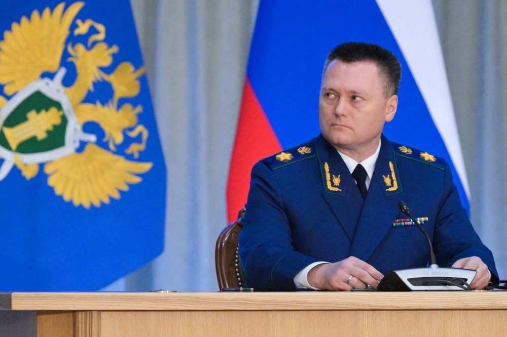 Igor Krasnov attends a meeting of the Prosecutor General’s Office board in Moscow, Russia, 19 March 2025. EPA/ALEXEI NIKOLSKY/ SPUTNIK / KREMLIN POOL MANDATORY CREDIT