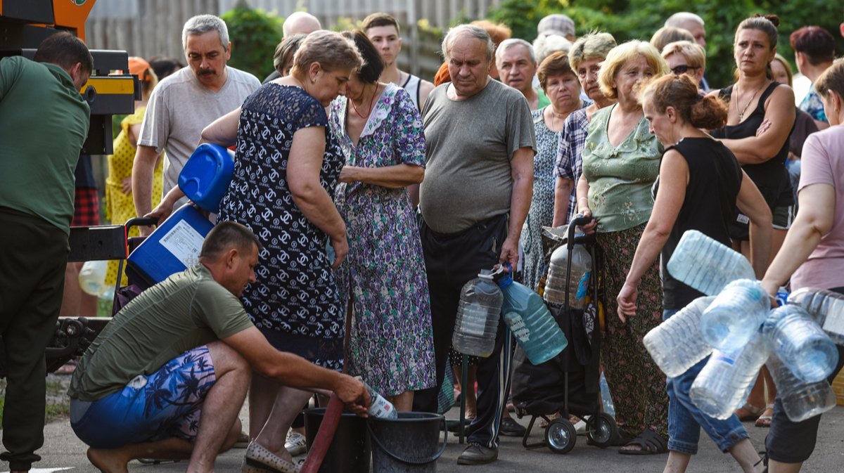 Война забрала воду