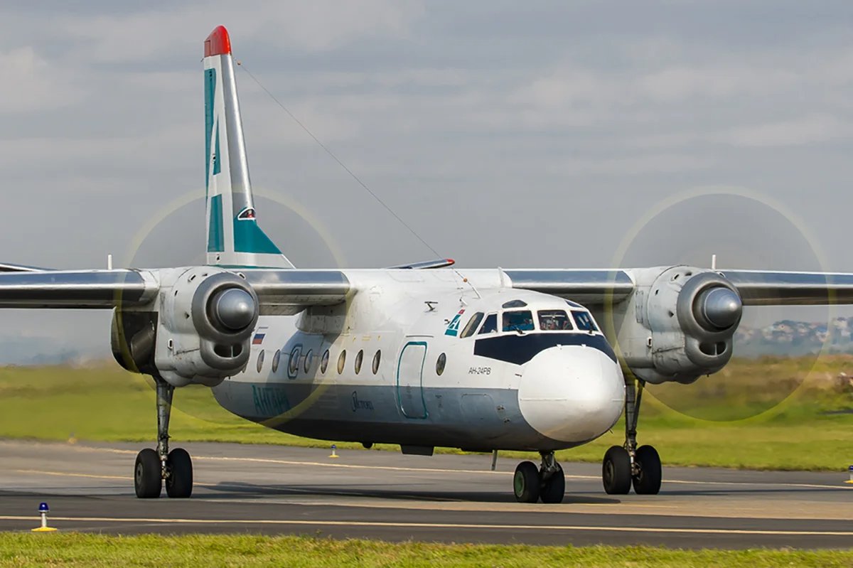 The Antonov-24 RA-47315 aircraft. Photo:  russianplanes.net