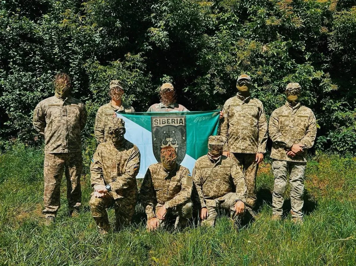 Members of the Sibir Battalion. Photo: Sibir Battalion / Telegram