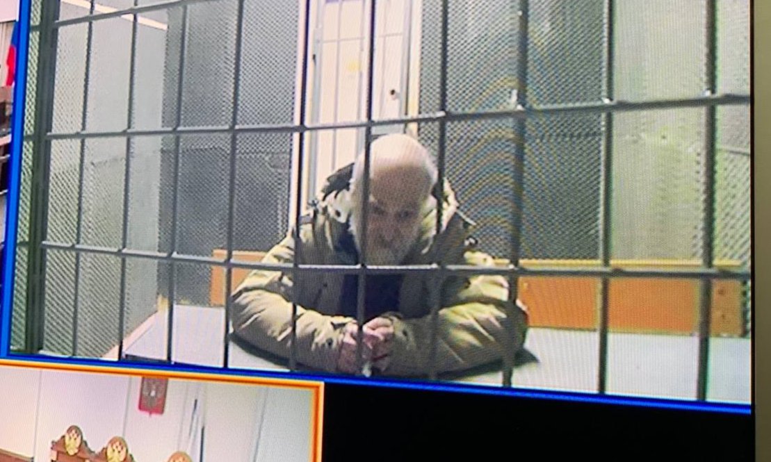 Skobov during a court hearing in December 2024. Photo: RusNews