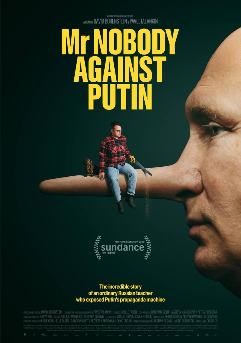 Mr. Nobody Against Putin movie poster.